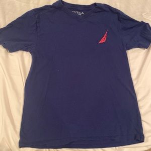 Boys Blue Nautica TShirt (L) 14/16